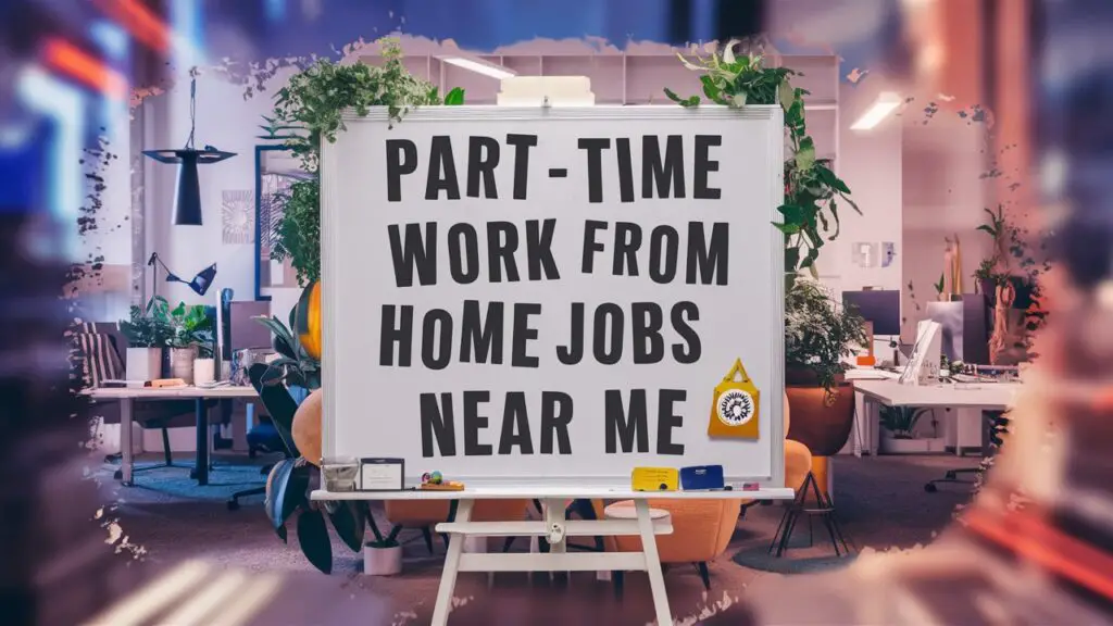 featured image ,Part time work from home jobs near me