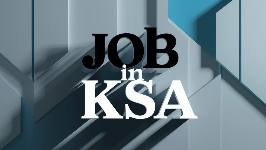 job in KSA